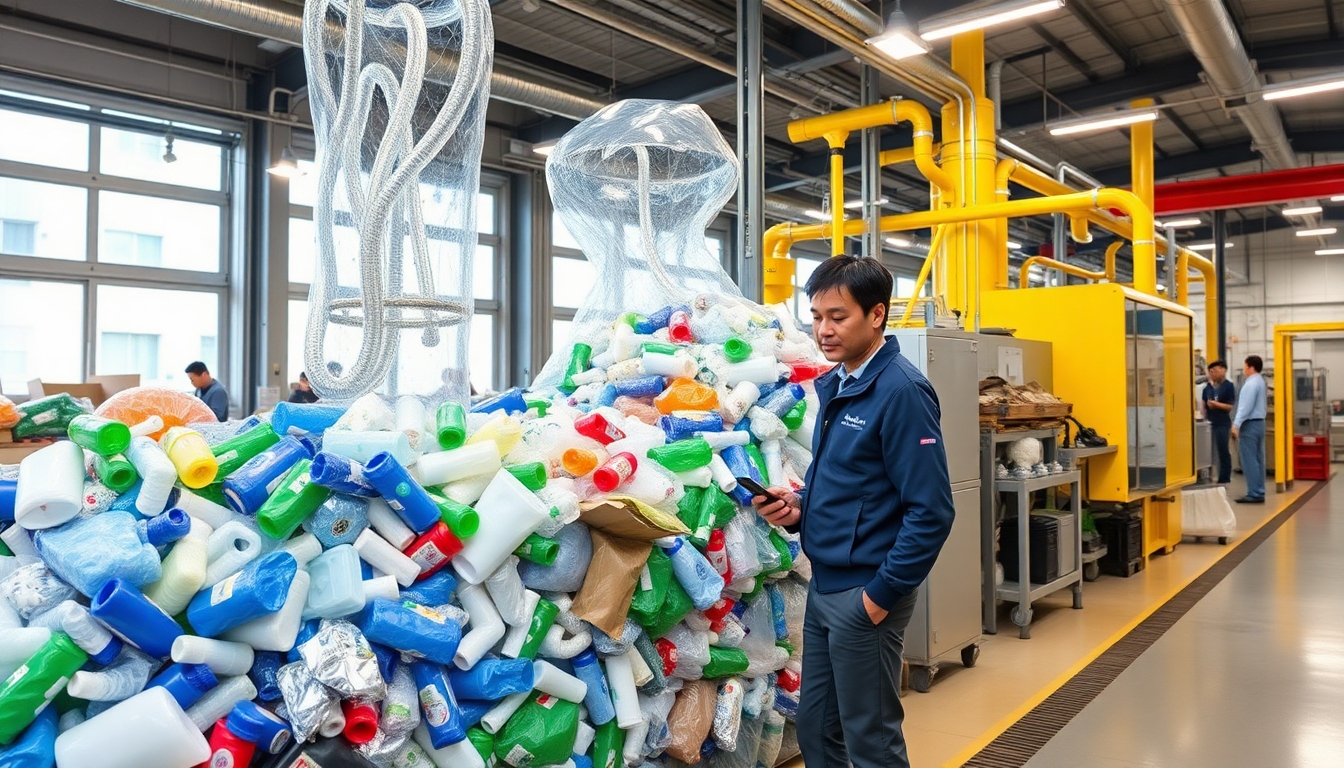 プラスチックリサイクルの選別技術革新